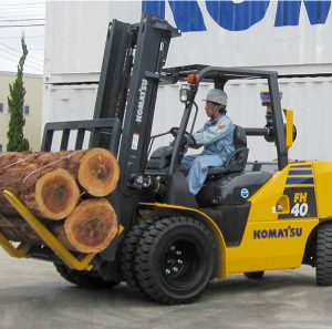 Xe nâng hàng chạy dầu 4 tấn