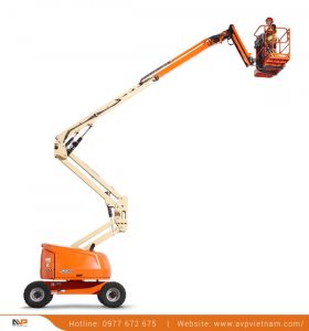Xe nâng người làm việc trên cao 18 mét